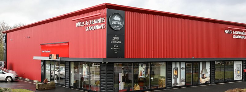 Magasin Jotul Brive- Poêles à bois, granulés, cheminées et inserts