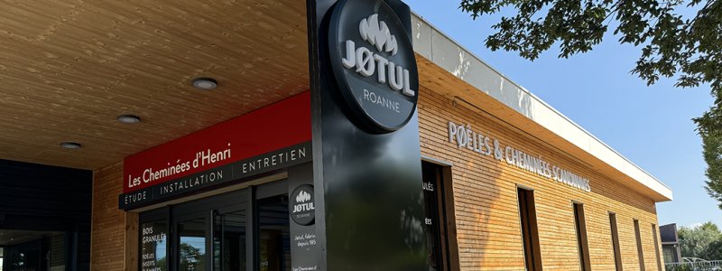 Magasin Jotul Roanne - Poêles à bois, granulés, cheminées et inserts